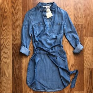 Boston proper denim dress xxs